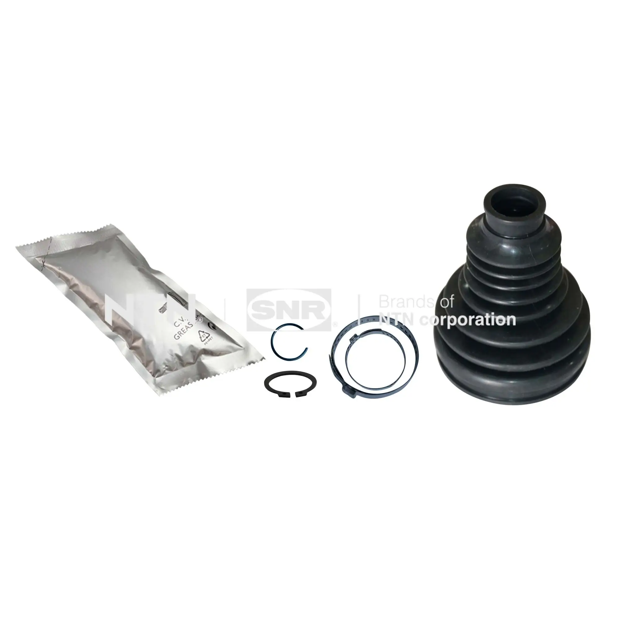 Faltenbalgsatz, Antriebswelle getriebeseitig Vorderachse links Vorderachse rechts SNR IBK50.006