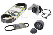 Wasserpumpe + Keilrippenriemensatz SNR KAP859.490