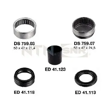 Lagerung, Achskörper Hinterachse links rechts SNR KS559.06 Bild Lagerung, Achskörper Hinterachse links rechts SNR KS559.06