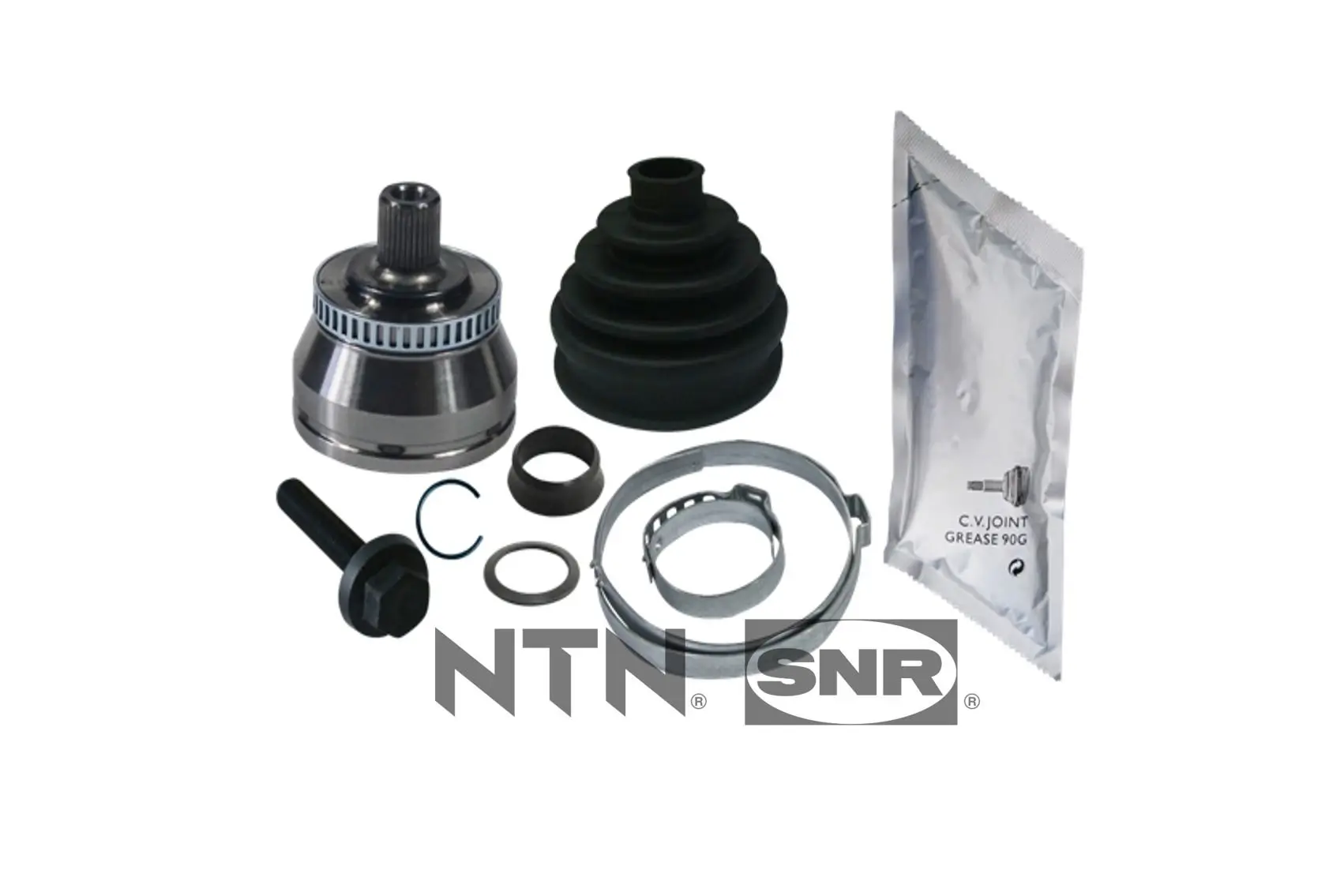 Gelenksatz, Antriebswelle radseitig Vorderachse links Vorderachse rechts SNR OJK54.005