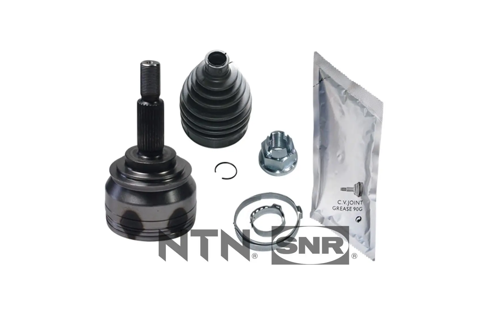 Gelenksatz, Antriebswelle radseitig Vorderachse links Vorderachse rechts SNR OJK55.018