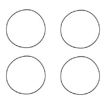 Dichtungssatz, Zylinderlaufbuchse PAYEN HR564 Bild Dichtungssatz, Zylinderlaufbuchse PAYEN HR564