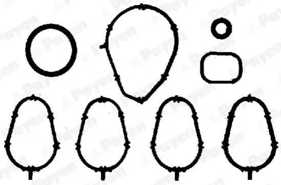Dichtungssatz, Ansaugkrümmer PAYEN JA5010 Bild Dichtungssatz, Ansaugkrümmer PAYEN JA5010