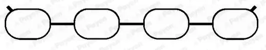 Dichtung, Ansaugkrümmer PAYEN JD5243 Bild Dichtung, Ansaugkrümmer PAYEN JD5243