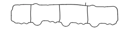 Dichtung, Ansaugkrümmer PAYEN JD6179 Bild Dichtung, Ansaugkrümmer PAYEN JD6179