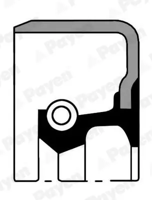 Wellendichtring, Schaltgetriebe Ausgang PAYEN NJ609 Bild Wellendichtring, Schaltgetriebe Ausgang PAYEN NJ609