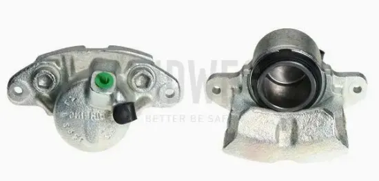 Bremssattel vor der Achse Vorderachse rechts BUDWEG CALIPER 34063 Bild Bremssattel vor der Achse Vorderachse rechts BUDWEG CALIPER 34063