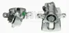 Bremssattel hinter der Achse Hinterachse rechts BUDWEG CALIPER 34065