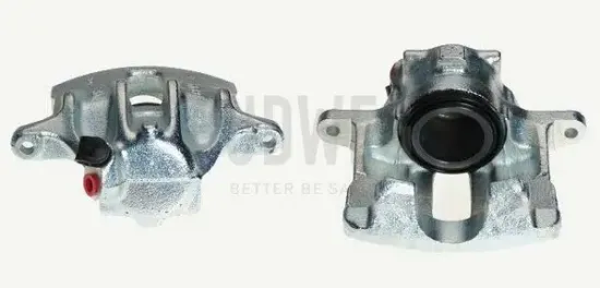 Bremssattel hinter der Achse Vorderachse rechts BUDWEG CALIPER 34089 Bild Bremssattel hinter der Achse Vorderachse rechts BUDWEG CALIPER 34089