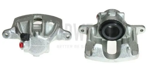 Bremssattel hinter der Achse Vorderachse rechts BUDWEG CALIPER 34091