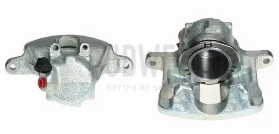 Bremssattel hinter der Achse Vorderachse rechts BUDWEG CALIPER 34855 Bild Bremssattel hinter der Achse Vorderachse rechts BUDWEG CALIPER 34855