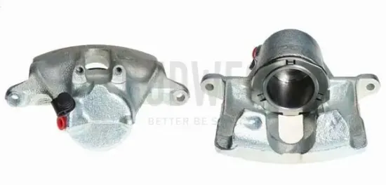Bremssattel hinter der Achse Vorderachse rechts BUDWEG CALIPER 341351 Bild Bremssattel hinter der Achse Vorderachse rechts BUDWEG CALIPER 341351