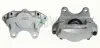 Bremssattel vor der Achse Vorderachse rechts BUDWEG CALIPER 341033
