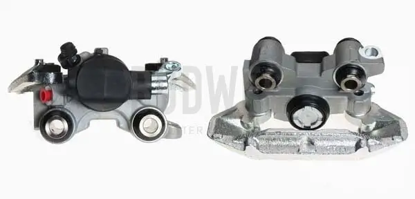 Bremssattel hinter der Achse Hinterachse rechts BUDWEG CALIPER 341087