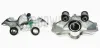 Bremssattel vor der Achse Vorderachse rechts BUDWEG CALIPER 341095