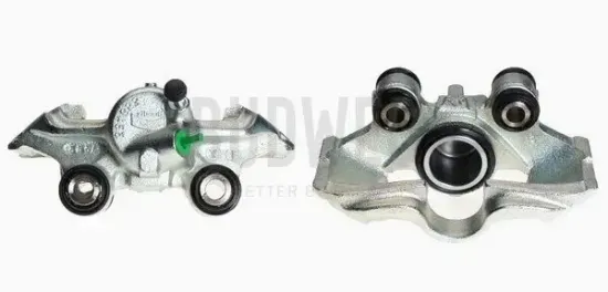 Bremssattel vor der Achse Vorderachse rechts BUDWEG CALIPER 341095 Bild Bremssattel vor der Achse Vorderachse rechts BUDWEG CALIPER 341095