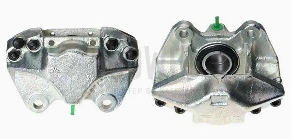 Bremssattel vor der Achse Vorderachse links BUDWEG CALIPER 341116