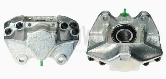 Bremssattel vor der Achse Vorderachse rechts BUDWEG CALIPER 341121 Bild Bremssattel vor der Achse Vorderachse rechts BUDWEG CALIPER 341121