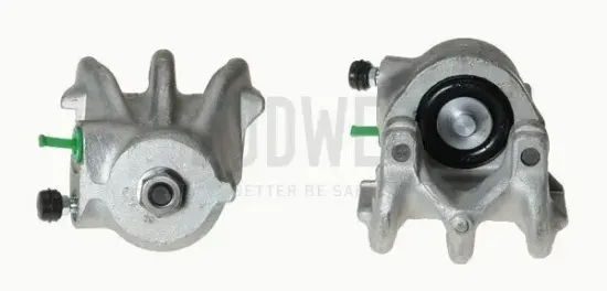 Bremssattel hinter der Achse Vorderachse rechts BUDWEG CALIPER 34129 Bild Bremssattel hinter der Achse Vorderachse rechts BUDWEG CALIPER 34129