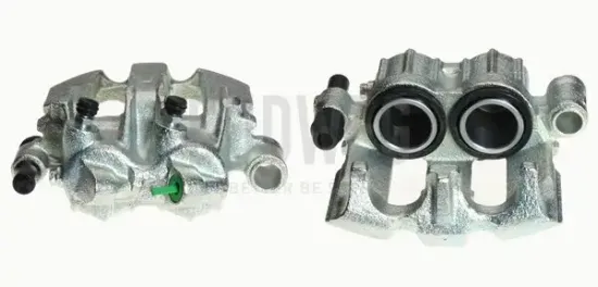 Bremssattel hinter der Achse Vorderachse rechts BUDWEG CALIPER 341307 Bild Bremssattel hinter der Achse Vorderachse rechts BUDWEG CALIPER 341307