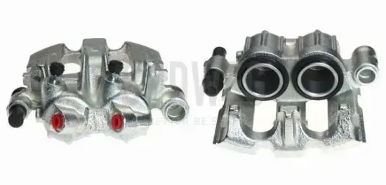 Bremssattel hinter der Achse Vorderachse rechts BUDWEG CALIPER 341309 Bild Bremssattel hinter der Achse Vorderachse rechts BUDWEG CALIPER 341309