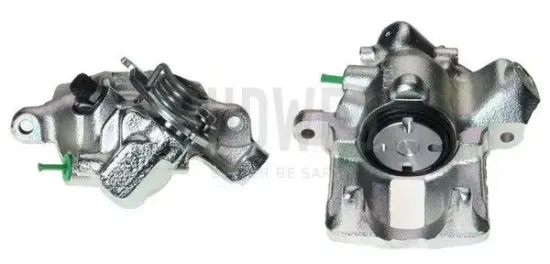 Bremssattel vor der Achse Hinterachse links BUDWEG CALIPER 341710 Bild Bremssattel vor der Achse Hinterachse links BUDWEG CALIPER 341710