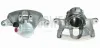 Bremssattel hinter der Achse Vorderachse rechts BUDWEG CALIPER 341351