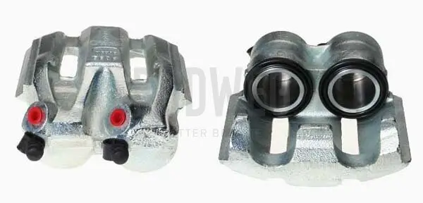 Bremssattel hinter der Achse Vorderachse rechts BUDWEG CALIPER 341389