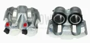 Bremssattel hinter der Achse Vorderachse rechts BUDWEG CALIPER 341389