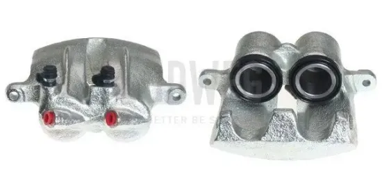 Bremssattel hinter der Achse Vorderachse rechts BUDWEG CALIPER 341423 Bild Bremssattel hinter der Achse Vorderachse rechts BUDWEG CALIPER 341423