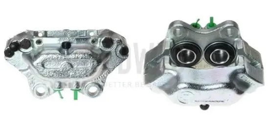 Bremssattel hinter der Achse Vorderachse rechts BUDWEG CALIPER 34149 Bild Bremssattel hinter der Achse Vorderachse rechts BUDWEG CALIPER 34149