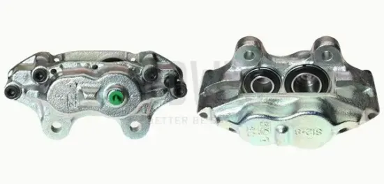 Bremssattel hinter der Achse Vorderachse links BUDWEG CALIPER 341500 Bild Bremssattel hinter der Achse Vorderachse links BUDWEG CALIPER 341500