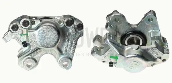 Bremssattel vor der Achse Hinterachse links BUDWEG CALIPER 341648