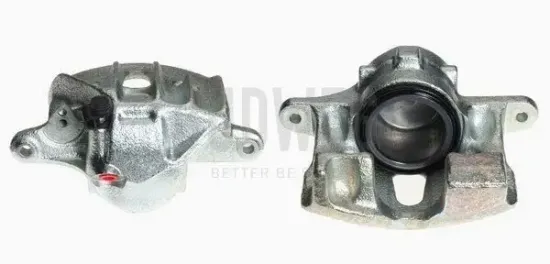 Bremssattel hinter der Achse Vorderachse rechts BUDWEG CALIPER 341703 Bild Bremssattel hinter der Achse Vorderachse rechts BUDWEG CALIPER 341703