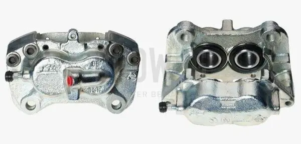 Bremssattel hinter der Achse Vorderachse rechts BUDWEG CALIPER 341713
