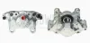 Bremssattel hinter der Achse Hinterachse links BUDWEG CALIPER 341766
