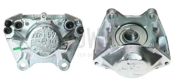 Bremssattel hinter der Achse Vorderachse rechts BUDWEG CALIPER 341775