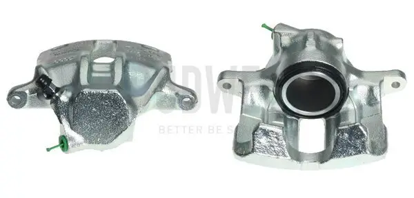 Bremssattel hinter der Achse Vorderachse rechts BUDWEG CALIPER 341793