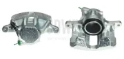 Bremssattel hinter der Achse Vorderachse rechts BUDWEG CALIPER 341793