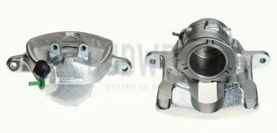 Bremssattel hinter der Achse Vorderachse rechts BUDWEG CALIPER 341807 Bild Bremssattel hinter der Achse Vorderachse rechts BUDWEG CALIPER 341807