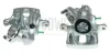 Bremssattel hinter der Achse Hinterachse links BUDWEG CALIPER 341850
