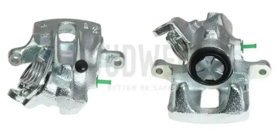 Bremssattel hinter der Achse Hinterachse links BUDWEG CALIPER 341850 Bild Bremssattel hinter der Achse Hinterachse links BUDWEG CALIPER 341850