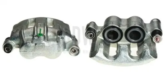 Bremssattel hinter der Achse Vorderachse links BUDWEG CALIPER 341916 Bild Bremssattel hinter der Achse Vorderachse links BUDWEG CALIPER 341916