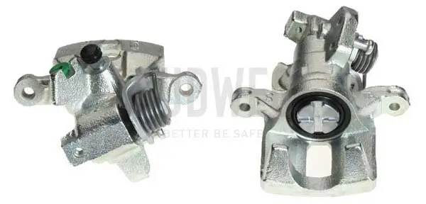 Bremssattel vor der Achse Hinterachse rechts BUDWEG CALIPER 341945