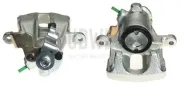 Bremssattel hinter der Achse Hinterachse links BUDWEG CALIPER 341952
