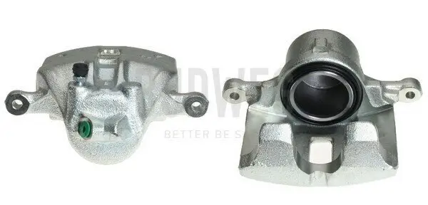 Bremssattel hinter der Achse Vorderachse rechts BUDWEG CALIPER 342027