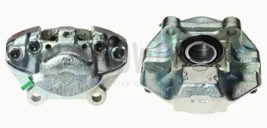 Bremssattel hinter der Achse Vorderachse links BUDWEG CALIPER 34270 Bild Bremssattel hinter der Achse Vorderachse links BUDWEG CALIPER 34270