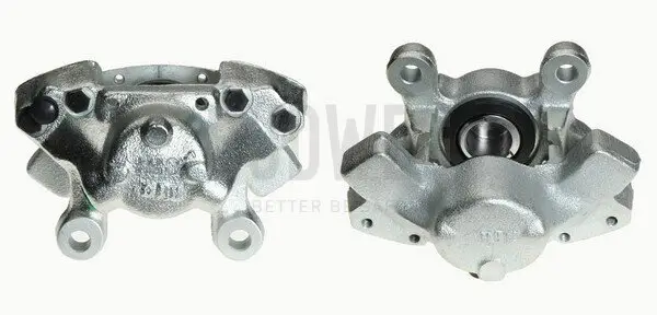 Bremssattel hinter der Achse Hinterachse rechts BUDWEG CALIPER 342145