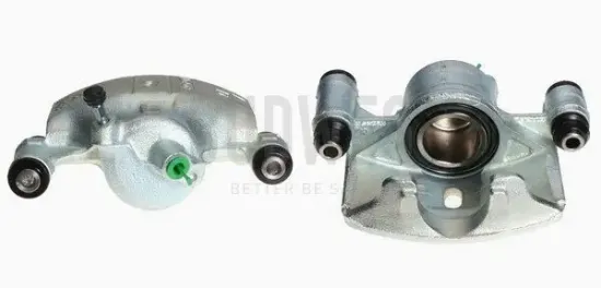 Bremssattel vor der Achse Vorderachse links BUDWEG CALIPER 342148 Bild Bremssattel vor der Achse Vorderachse links BUDWEG CALIPER 342148