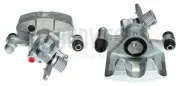 Bremssattel vor der Achse Hinterachse links BUDWEG CALIPER 342216